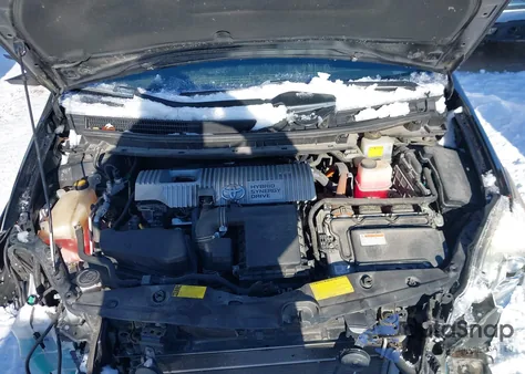 2013 Toyota Prius Two from USA, damaged, VIN JTDKN3DU7D5540155